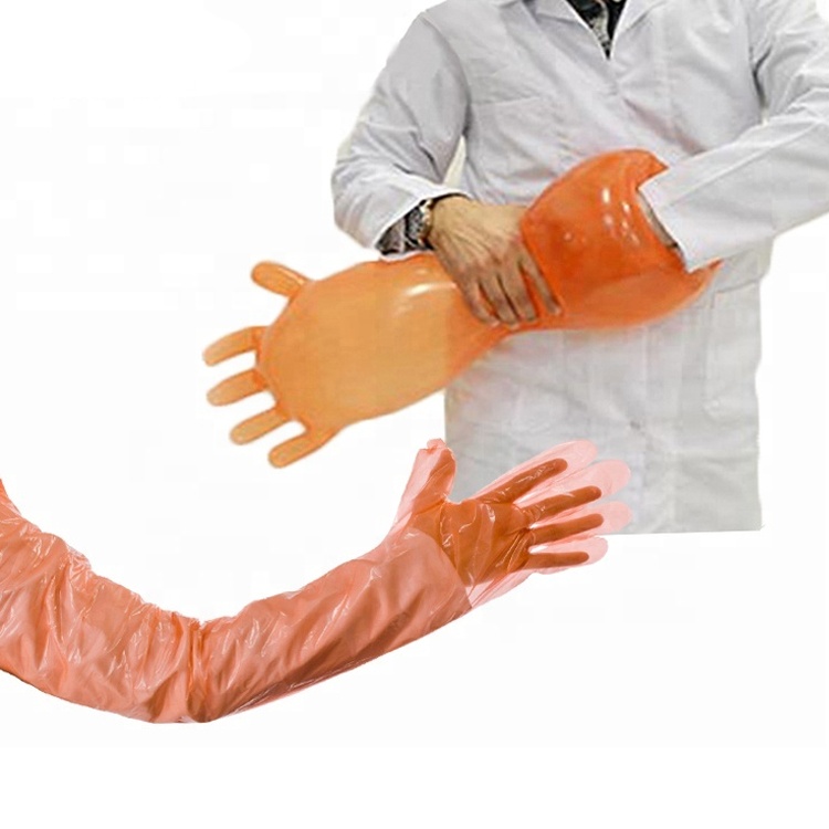 veterinary long arm gloves