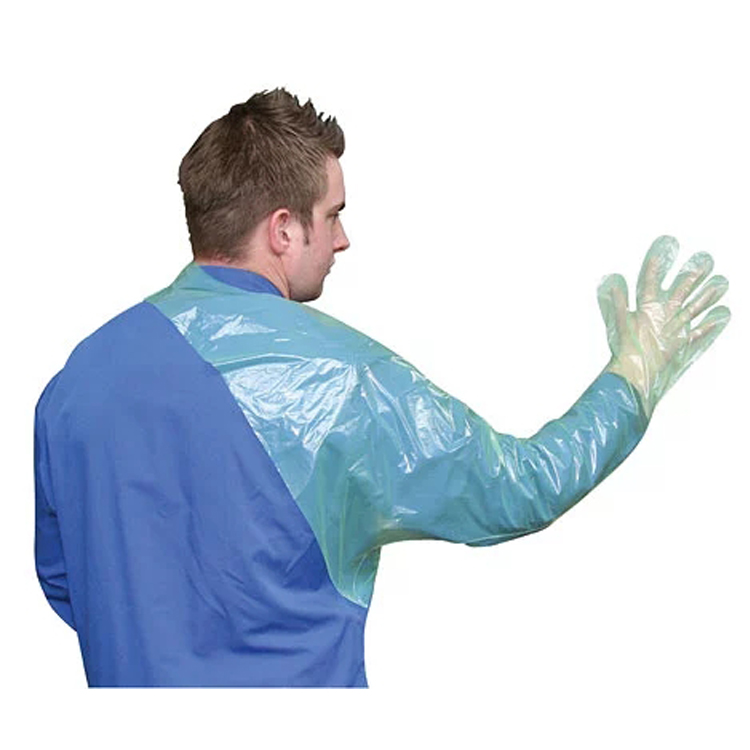 veterinary gloves with shoulders