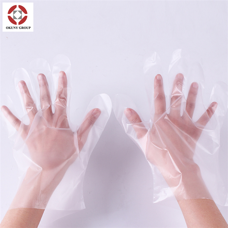 HDPE gloves transparent