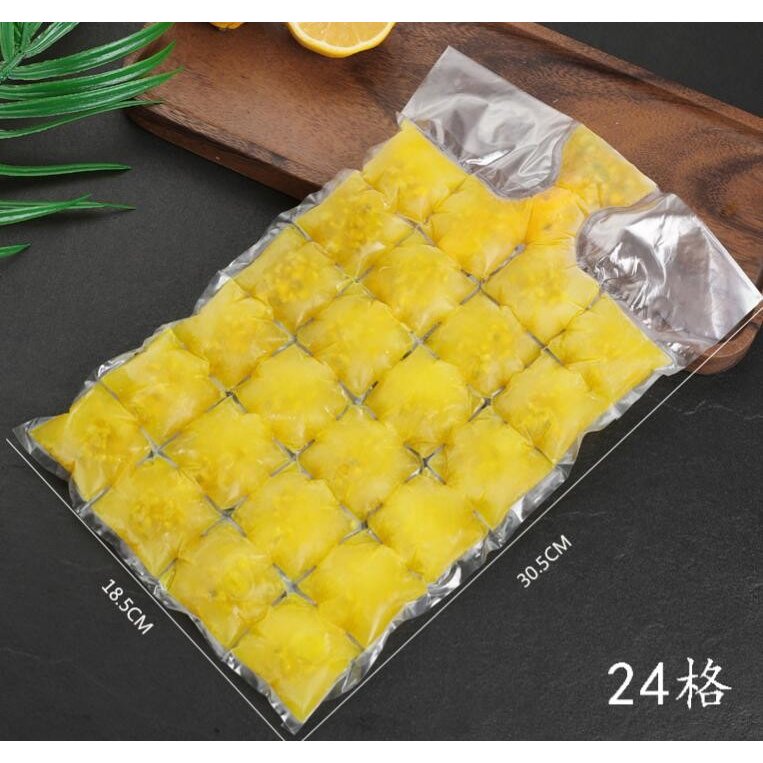 Disposable Ice Cube Self-Sealing Bags
